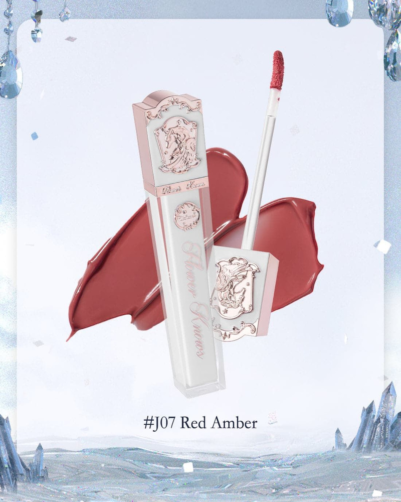 Flower Knows Блеск для губ Unicorn Crystal, #J07 Red Amber, 3 мл #1