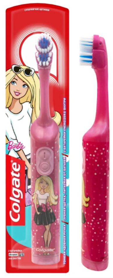 Colgate Электрическая зубная щетка CN07552A Barbie, розовый #1