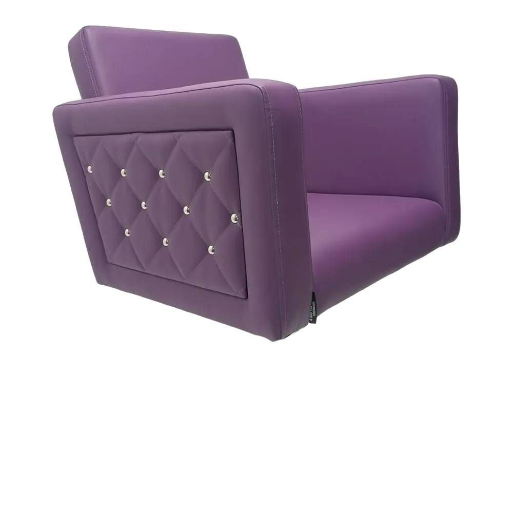 Парикмахерское кресло "Рок", Фиолетовый, Каркас кресла без гидравлического основания  #1