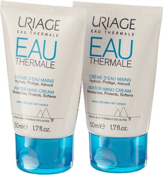 Uriage Набор Eau Thermale Water Hand Cream Увлажняющих кремов для рук, 2*50 мл  #1