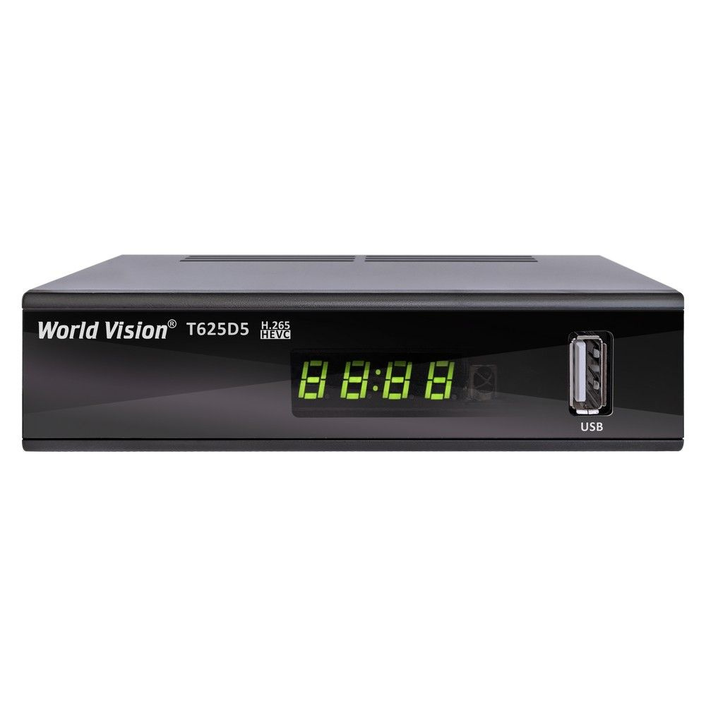 World Vision ТВ-ресивер T624-D5 , черный матовый #1