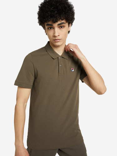 Fila store polo brown