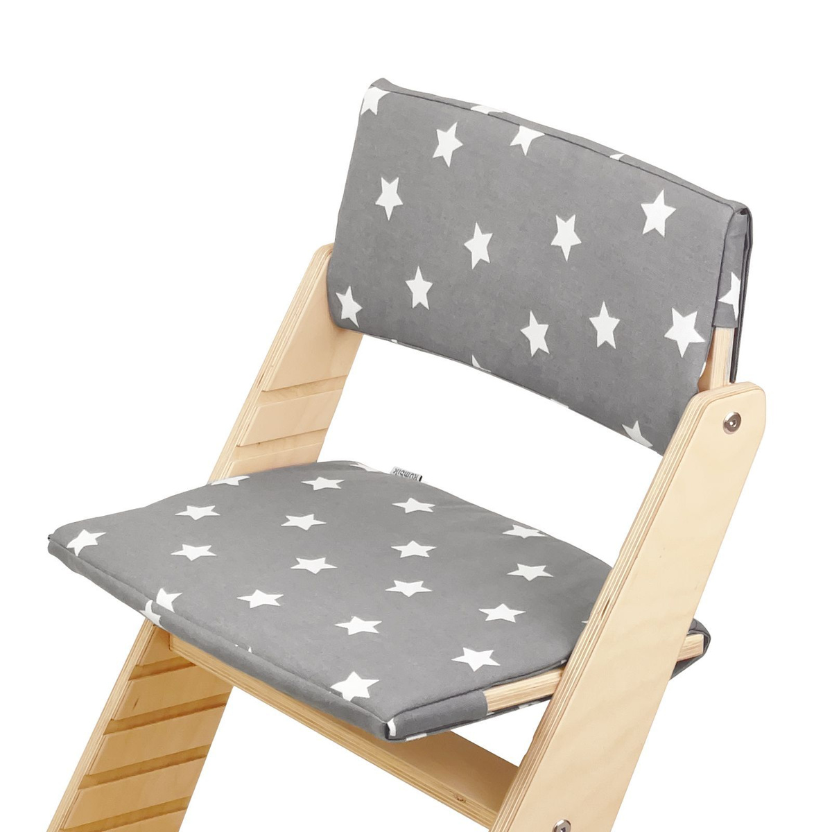 Подушки-чехлы для растущего стула Rumbik Kit, тёмно-серые со звёздами