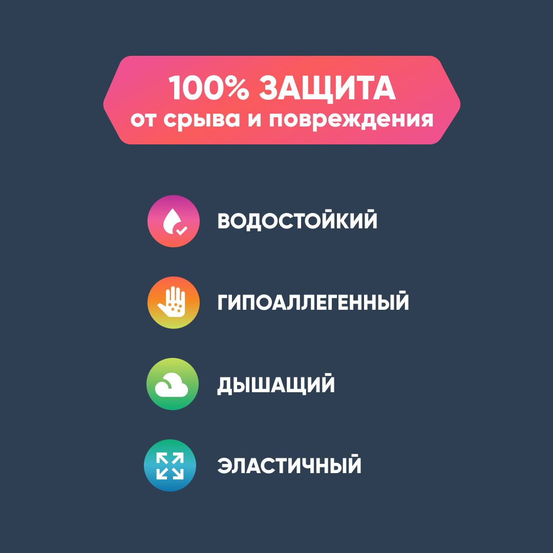 100% защита от срыва и повреждения