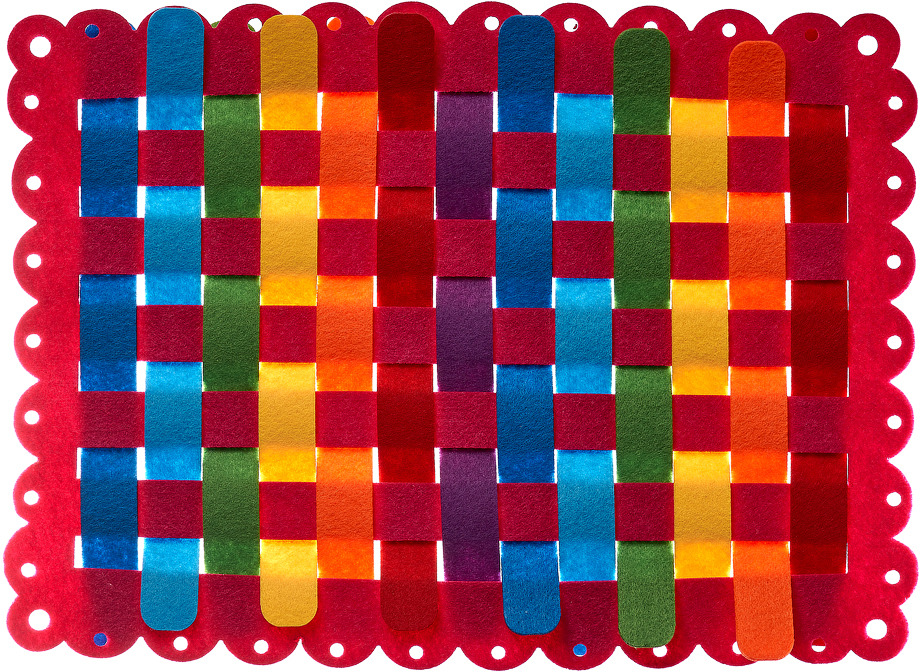 Обучающийковрик-плетенкаизфетраSmileDecor,иградляразвитиямелкоймоторики