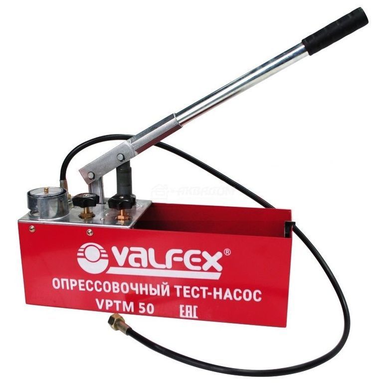 Опрессовочныйтест-насосручнойбезмасляныйValfexVPTM-50