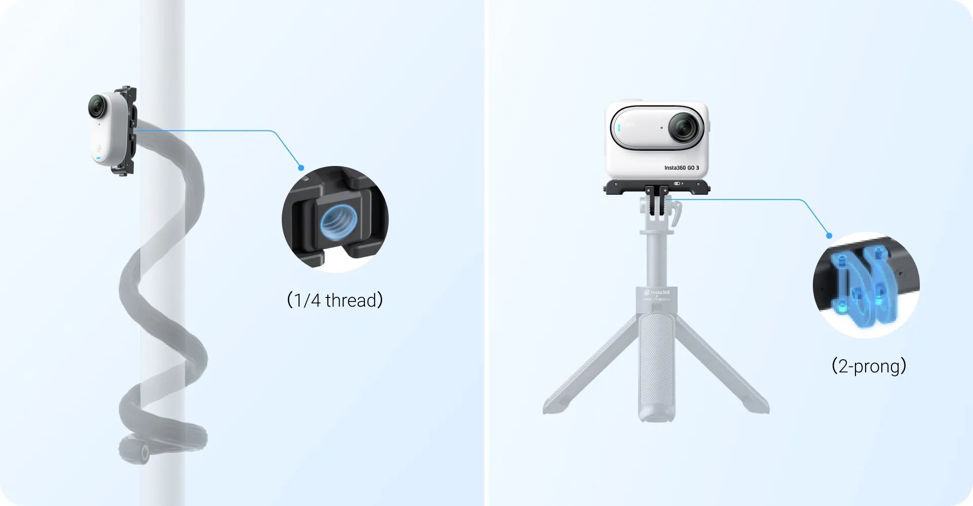 Крепление insta 360