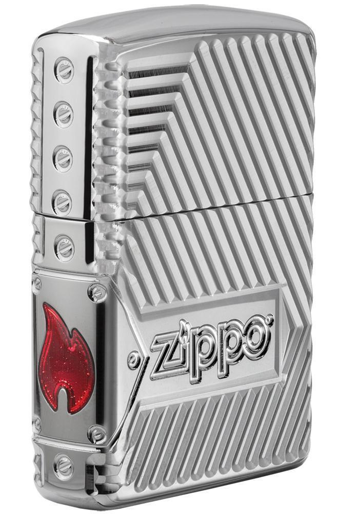 Зажигалка ZIPPO бензиновая Armor High Polish Chrome #1