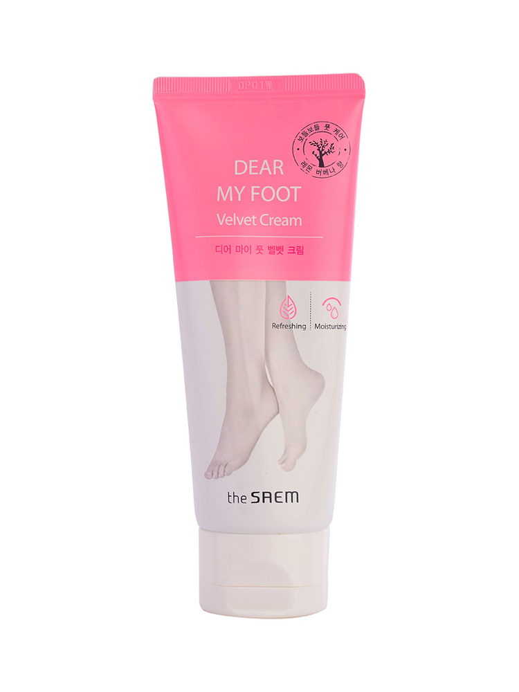 THE SAEM Крем д/ног питательный Dear My Foot Velvet Cream 100мл #1