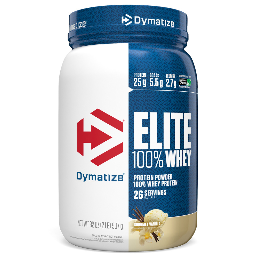 Протеин Dymatize Elite Whey 908 гр Изысканная ваниль #1