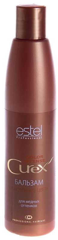 ESTEL PROFESSIONAL CUREX COLOR INTENSE Бальзам "Чистый цвет" для медных оттенков волос, 250 мл  #1
