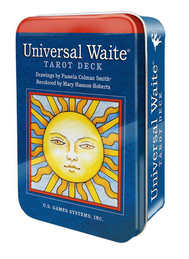 Мини карты Таро Универсальная колода Уэйта в жестяной коробке / Universal Waite Tarot in a Tin - U.S. #1