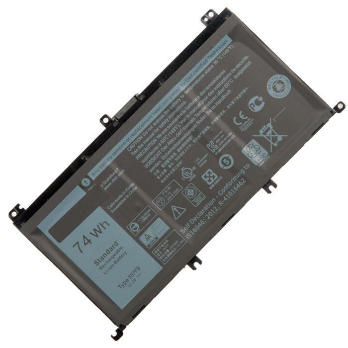 Аккумулятор для ноутбука Dell Inspiron 15-7000, 7559, 7557, 7567, 7759, 11.1-11.4V, 74Wh (357F9)  #1