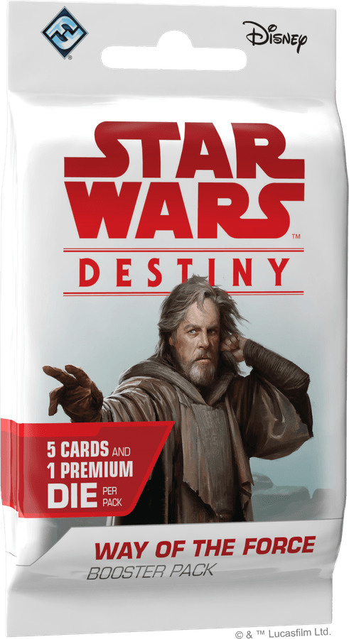 Дополнение для настольной игры Star Wars Destiny - Way of the Force Booster на английском языке  #1