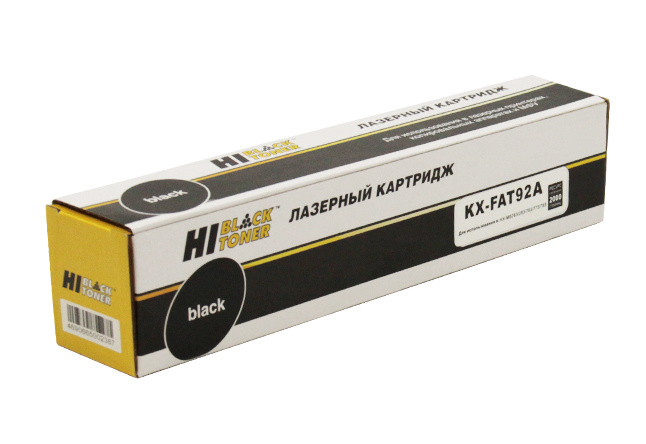 Тонер-картридж лазерный Hi-Black KX-FAT92A для Panasonic KX-MB263/283/763/773/783, черный  #1