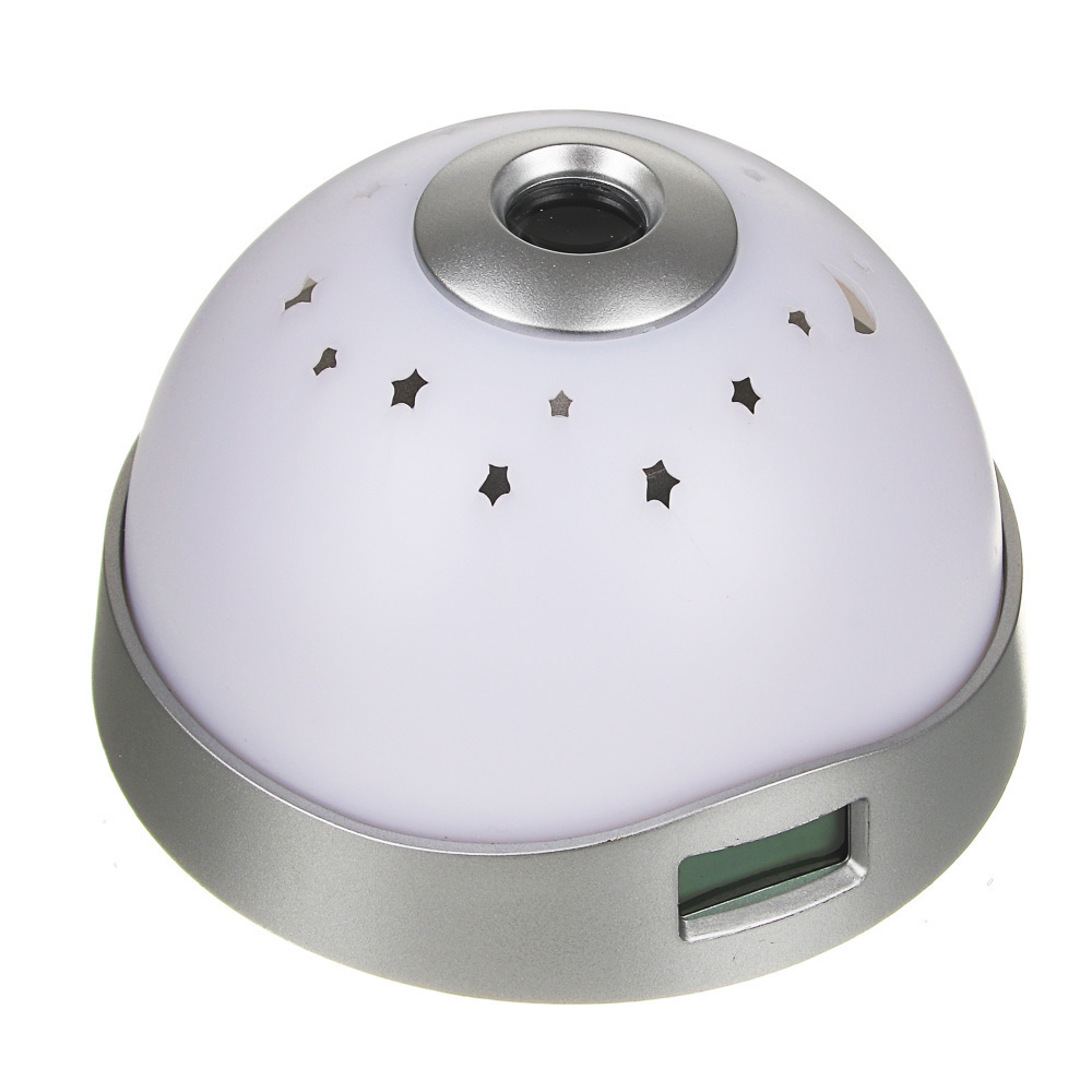 LADECOR CHRONO Будильник с ЖК-цифровым дисплеем, таймер, термометр, с проекцией, ABS, 5x10x10см  #1