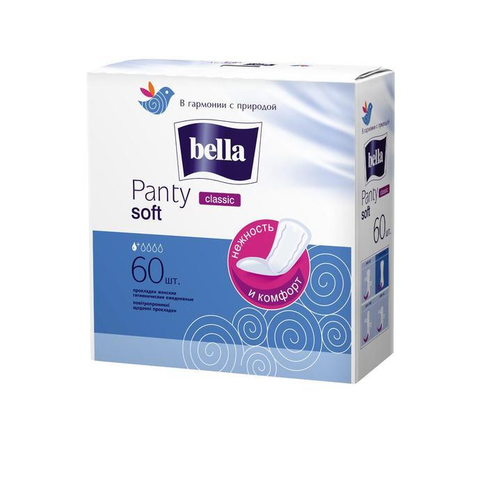 Ежедневные прокладки Bella Panty Soft Classic, 60 шт. #1