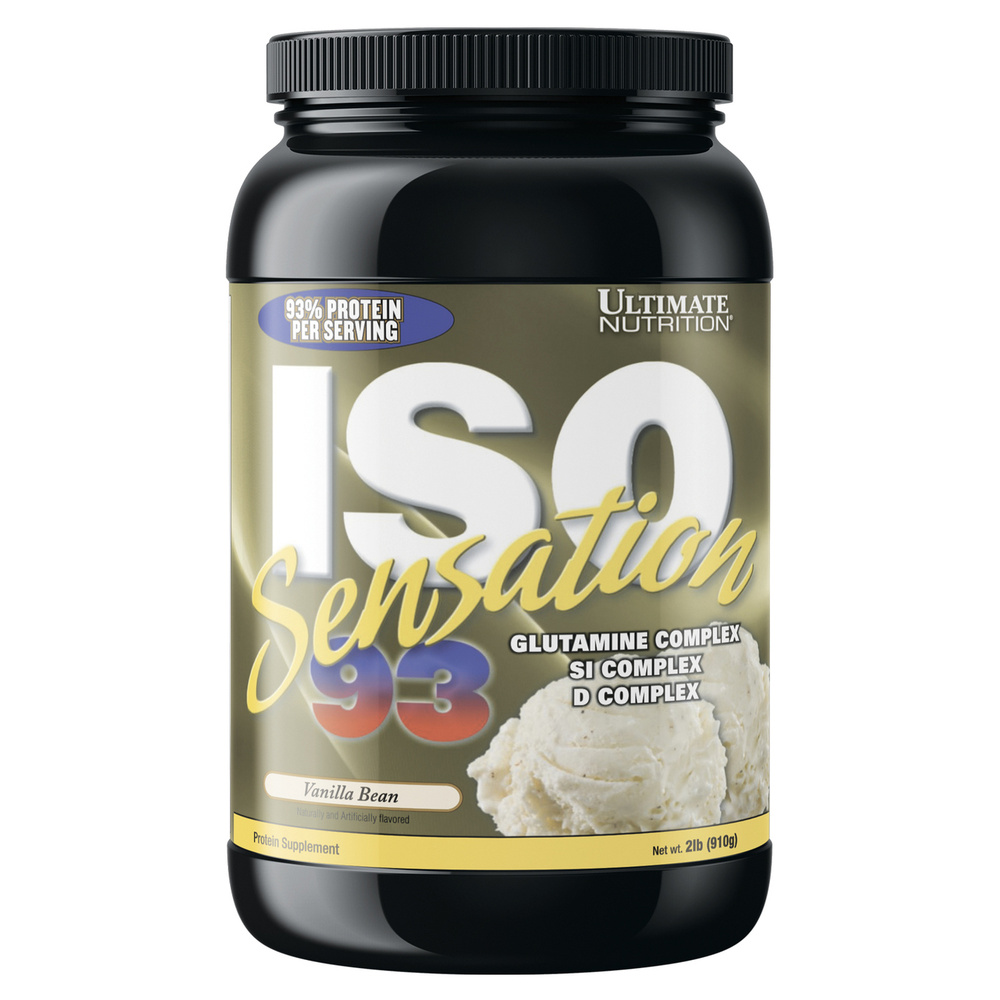 Протеин изолят Ultimate Nutrition ISO Sensation 910 гр ваниль #1