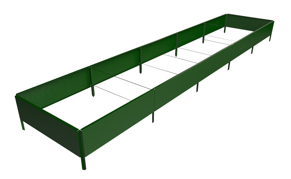 Готовая грядка Delta-Park GY 0,70х4,75 метра, зелёный #1