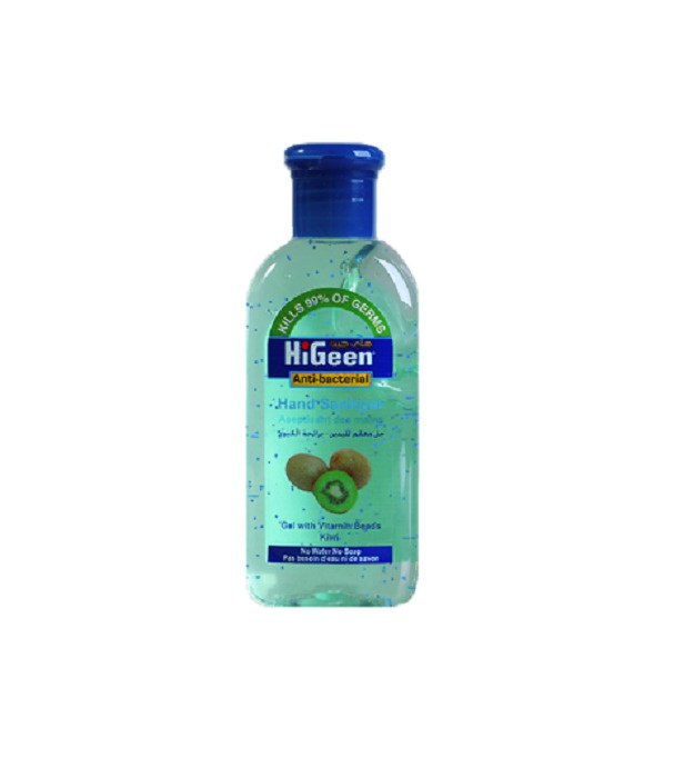 HiGeen детский антибактериальный гель для рук с витаминами "Киви микс", 50 мл  #1