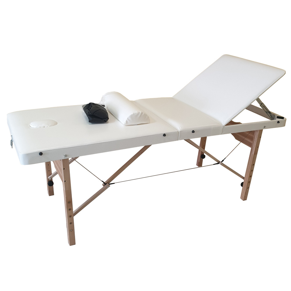 Складной массажный стол Ru-Comf ComfortWood Lux 190R на деревянных ножках. Товар уцененный  #1