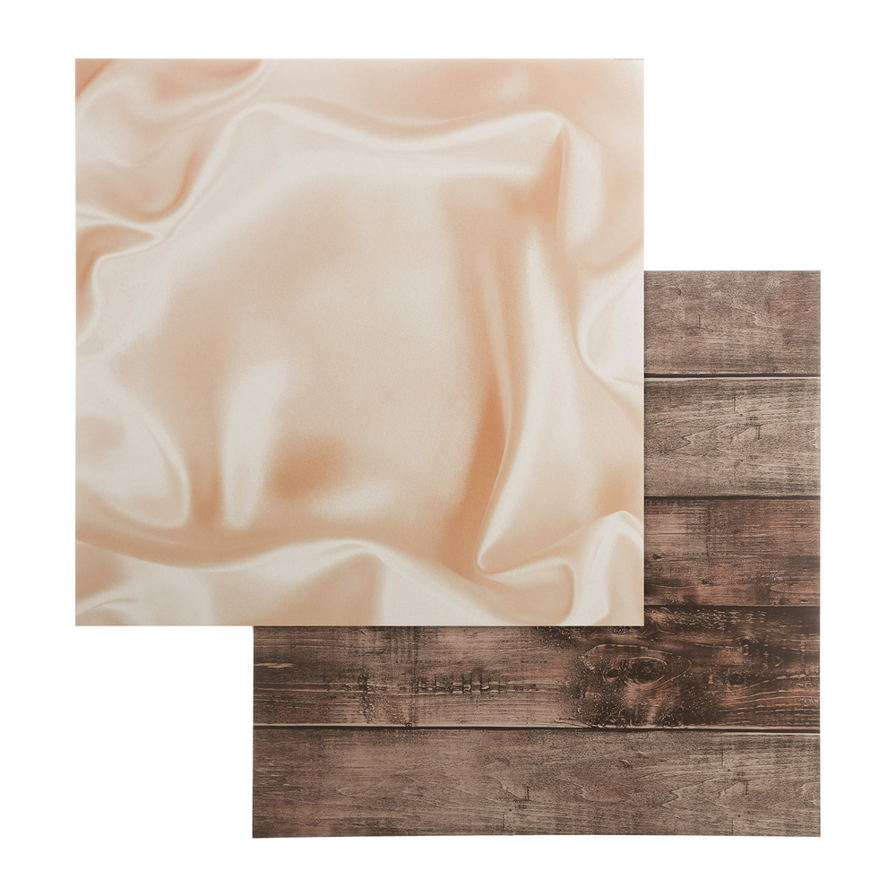 Арт Узор Фон для фото 45 см x 45 см, коричневый, бежевый #1
