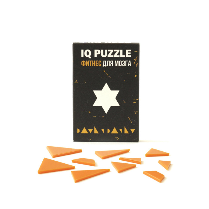 Пазл IQ PUZZLE "Звезда Давида" (10 деталей) #1