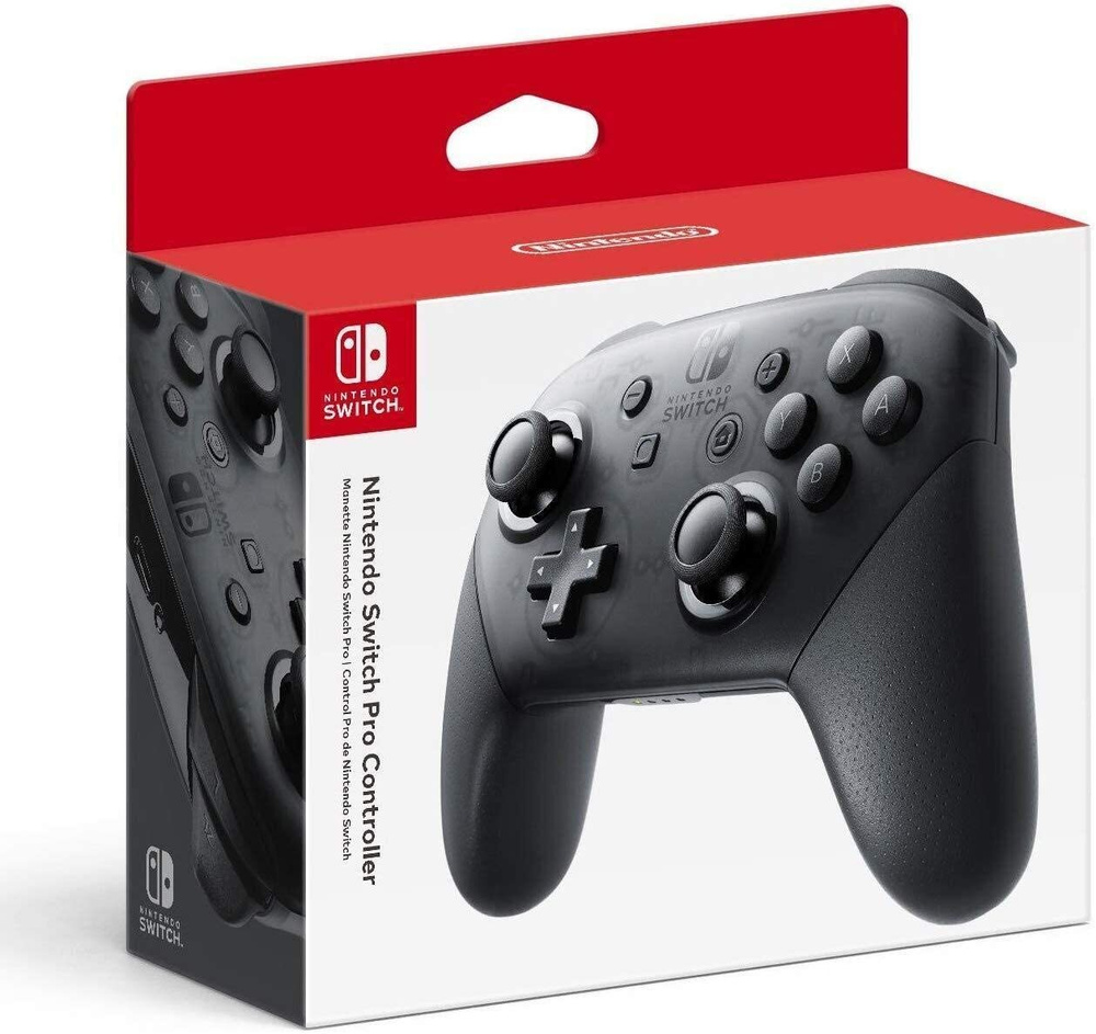 Геймпад Nintendo Switch Pro Controller, черный #1