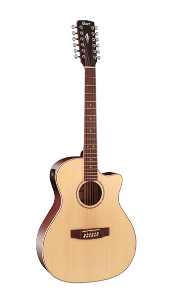 Электро-акустическая гитара 12-струнная, с вырезом, Grand Regal Series Cort GA-MEDX-12-OP  #1