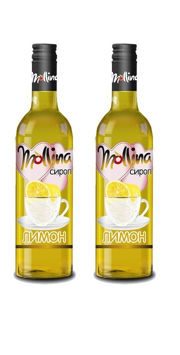 MOLLINA Сироп Лимонный 345 г х 2 шт #1