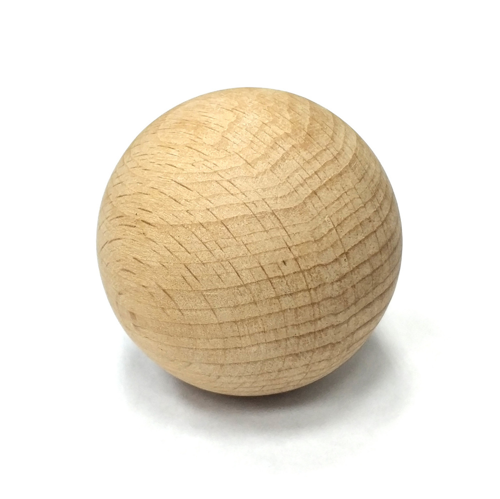 Мяч деревянный для дриблинга TSP, 45 мм, бук #1