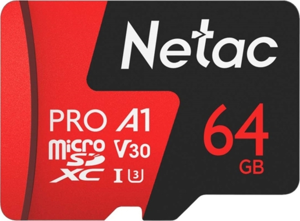 Netac Карта памяти Extreme PRO 64 ГБ  (NT02P500PRO-064G-R) #1