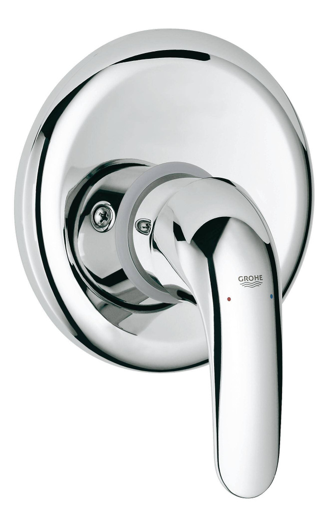 Смеситель для душа GROHE Euroeco (внешняя и встраиваемая части), хром (32742000)  #1