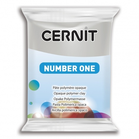 Полимерный моделин "Cernit Number One"  56гр. серый 150 #1