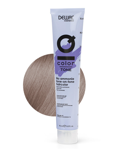 10.10 Краситель тон-в-тон IQ COLOR TONE, 90 мл DEWAL Cosmetics DC10.10T Extra light ash blonde (экстра #1