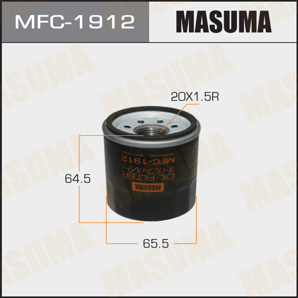 Masuma Фильтр масляный арт. MFC1912 #1