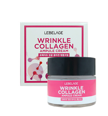 Lebelage Ампульный крем антивозрастной с коллагеном / Ampule Cream Wrinkle Collagen, 70 мл  #1