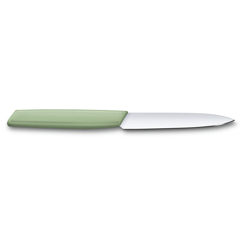 Нож кухонный Victorinox Swiss Modern (6.9006.1042) стальной универсальный лезв.100мм прямая заточка  #1