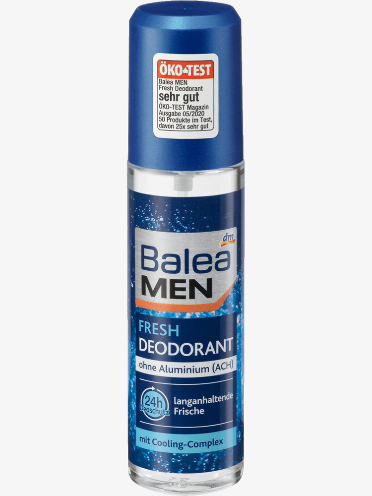 Balea Дезодорант-спрей MEN Fresh, ощущение свежести 24 часа, без алюминия, 75 мл.  #1