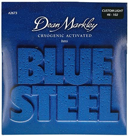 Blue Steel Комплект струн для бас-гитары, сталь, 46-102, Dean Markley DM2673  #1