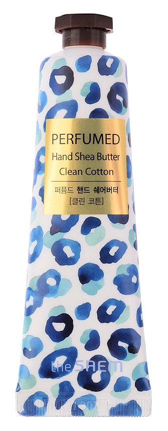 Крем-масло для рук с маслом ши The Saem Perfumed Hand Shea Butter Clean Cotton, 30 мл  #1