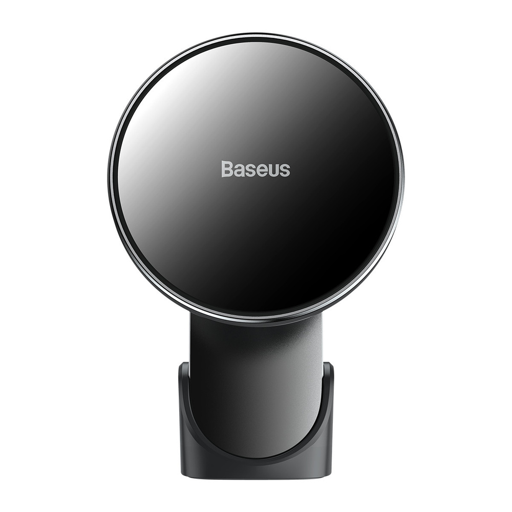 Автомобильный держатель с беспроводной зарядкой Baseus Big Energy Car Mount Wireless WXJN-01 Black  #1