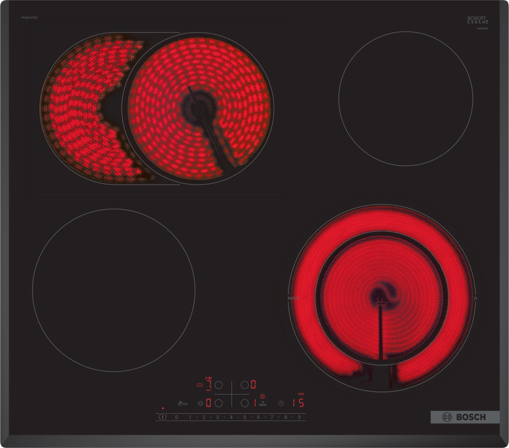 Bosch Электрическая варочная панель PKN651FP2E, черный #1