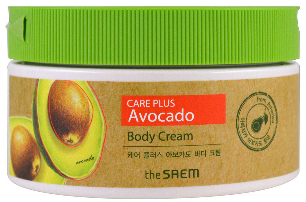 The Saem Крем для тела с экстрактом авокадо Care Plus Avocado Body Cream, 300 мл  #1
