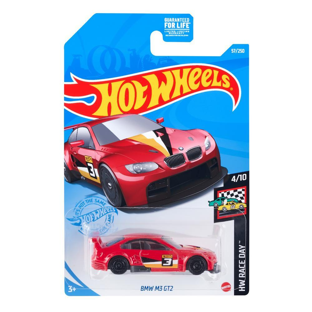 GRX89 Машинка металлическая игрушка Hot Wheels коллекционная модель BMW M3 GT2 красный  #1