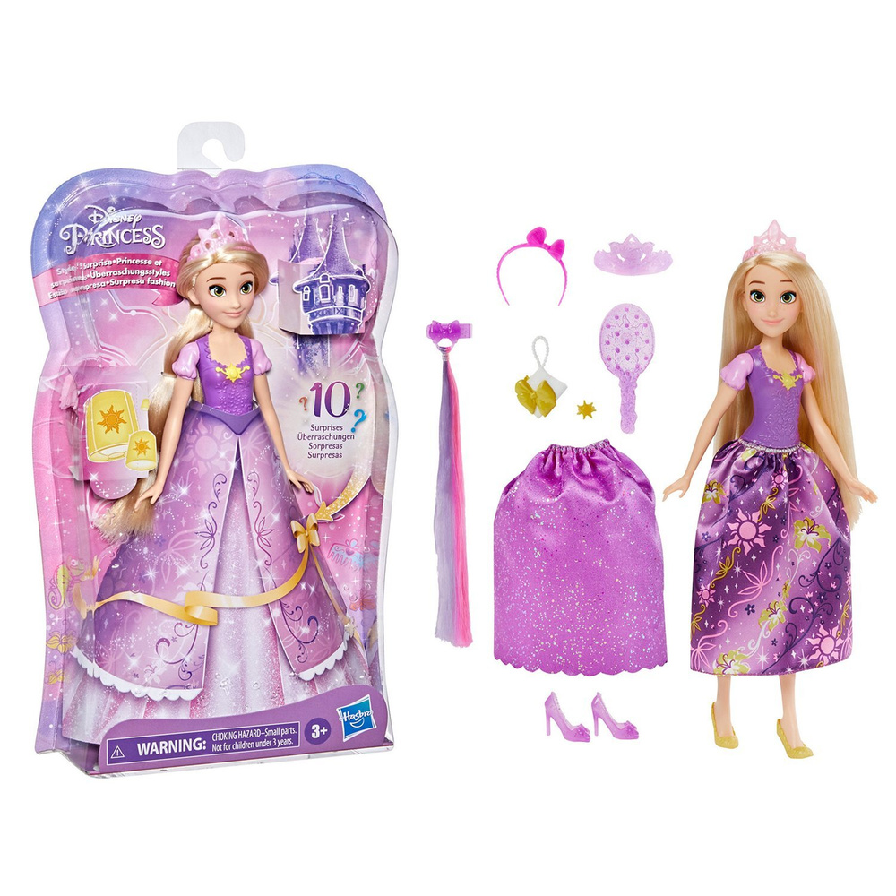 Кукла Disney Princess Hasbro Рапунцель в платье с кармашками F07815X0  #1