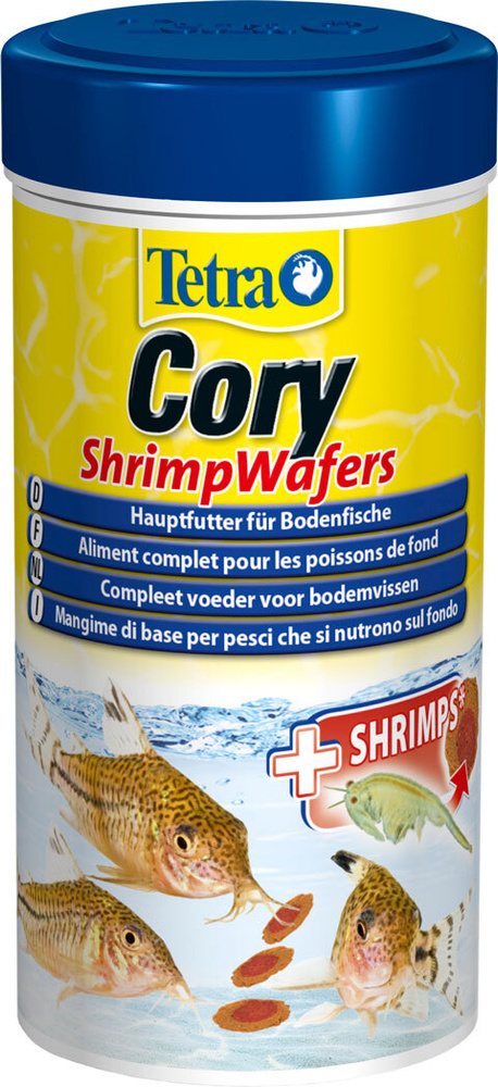 Чипсы TETRA CORY SHRIMP WAFERS корм чипсы для донных рыб (100 мл) #1