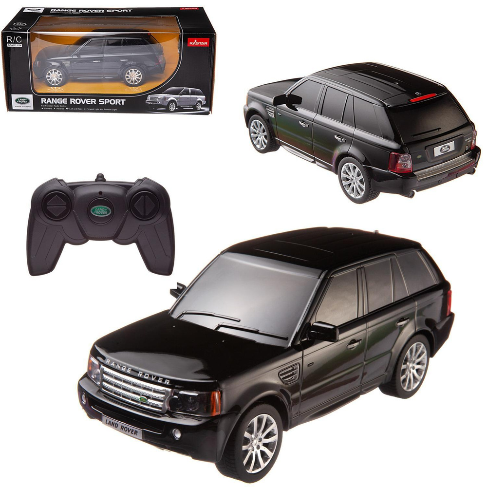 Машина р/у 1:24 Range Rover Sport, 20см, черный 27MHZ #1