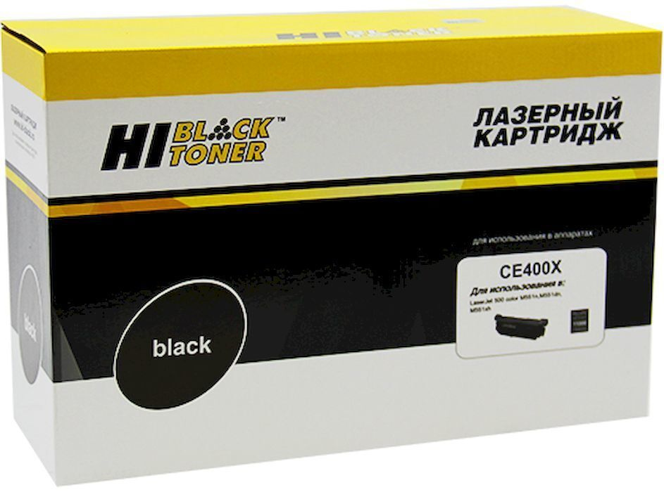 Hi-Black HB-CE400X лазерный картридж для HP, черный совместимый 1 шт  #1