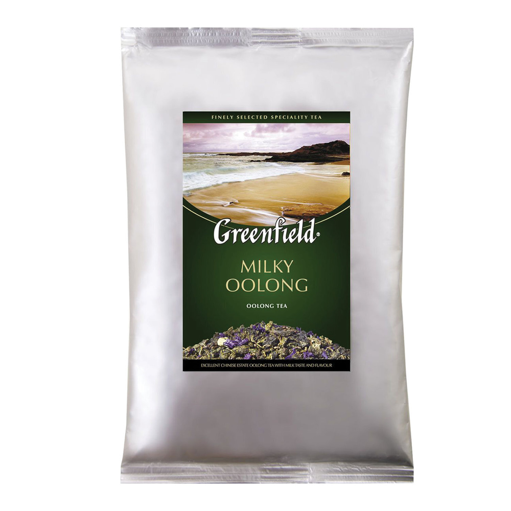 Чай GREENFIELD (Гринфилд) "Milky Oolong", улун, листовой, 250 г, пакет, 0980-15  #1